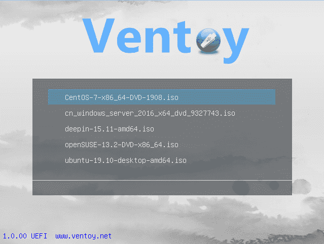 国产开源U盘启动制作工具Ventoy v1.0.47